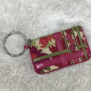 Vera Bradley Big ring wristlet